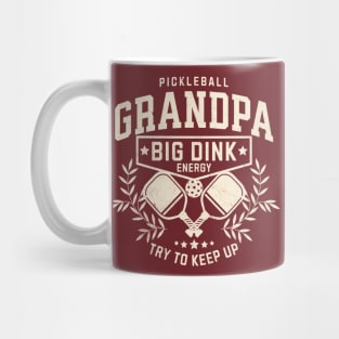 Pickleball Grandpa Big Dink Energy Mug